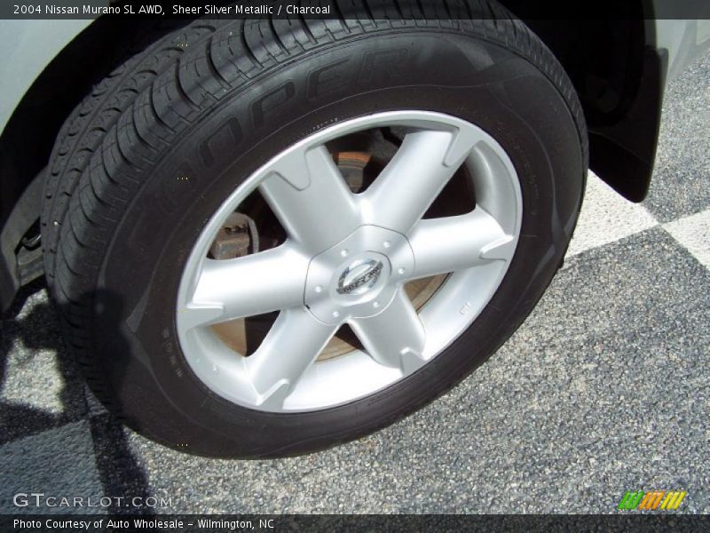 Sheer Silver Metallic / Charcoal 2004 Nissan Murano SL AWD