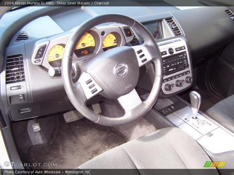 Sheer Silver Metallic / Charcoal 2004 Nissan Murano SL AWD