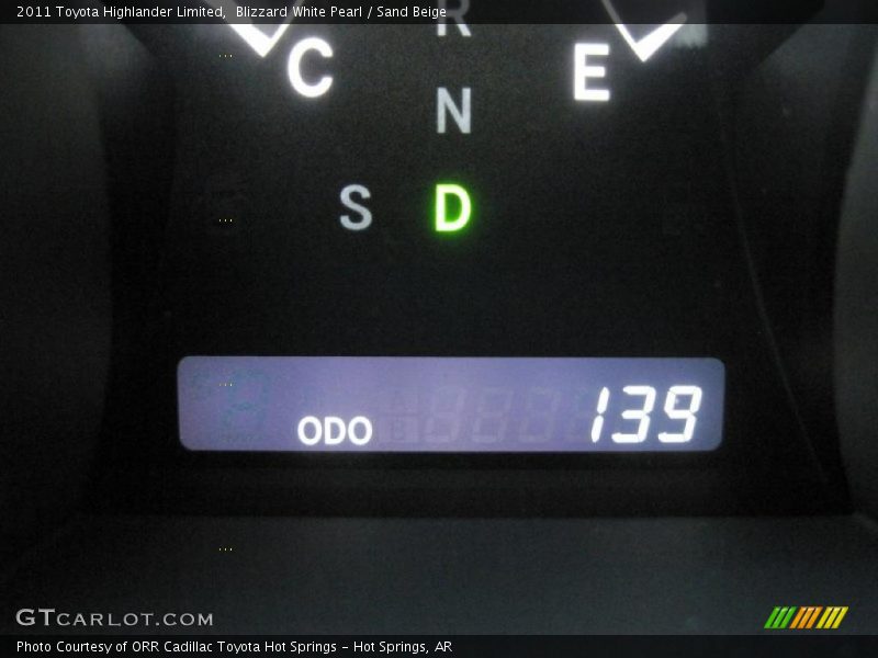 Blizzard White Pearl / Sand Beige 2011 Toyota Highlander Limited