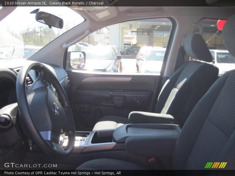 Galaxy Black Metallic / Charcoal 2010 Nissan Armada SE