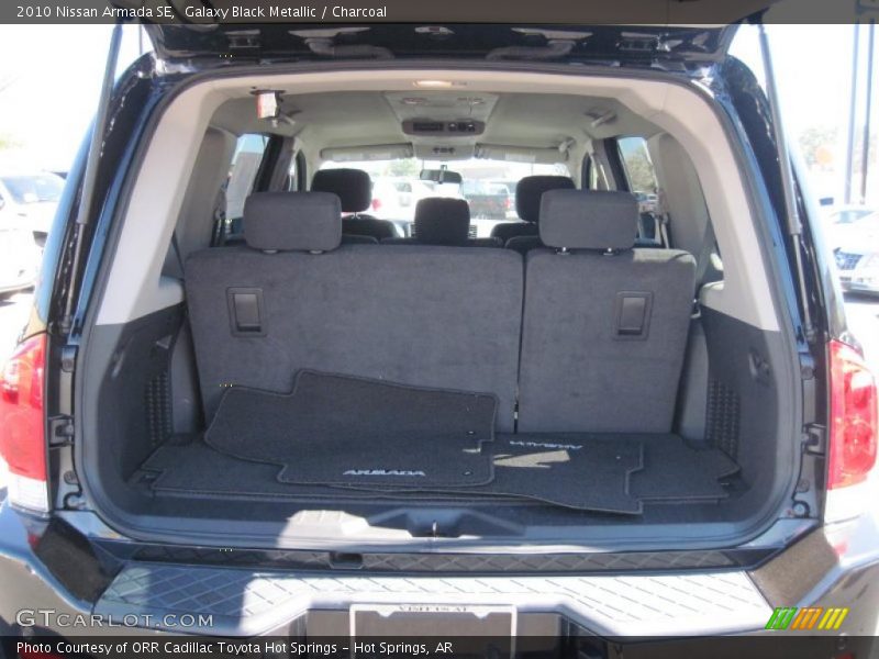 Galaxy Black Metallic / Charcoal 2010 Nissan Armada SE