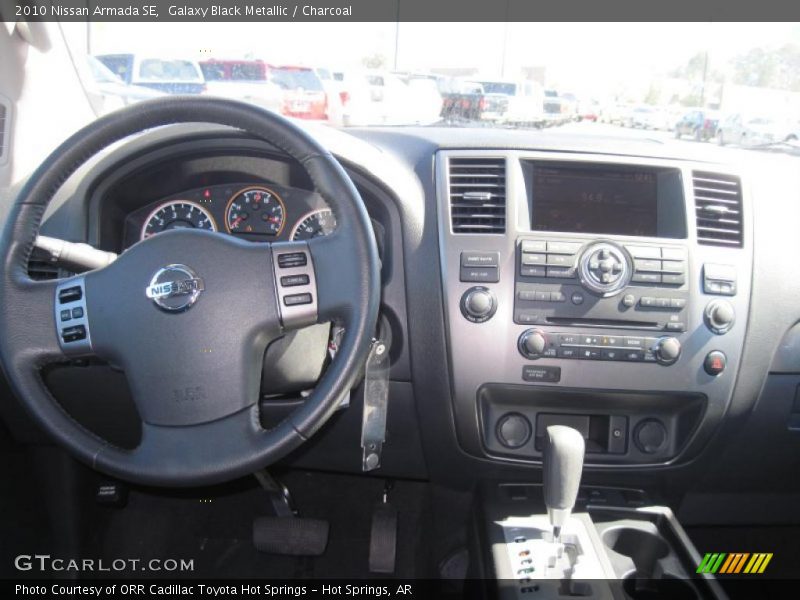 Galaxy Black Metallic / Charcoal 2010 Nissan Armada SE
