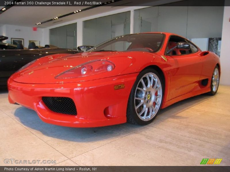 Red / Red/Black 2004 Ferrari 360 Challenge Stradale F1