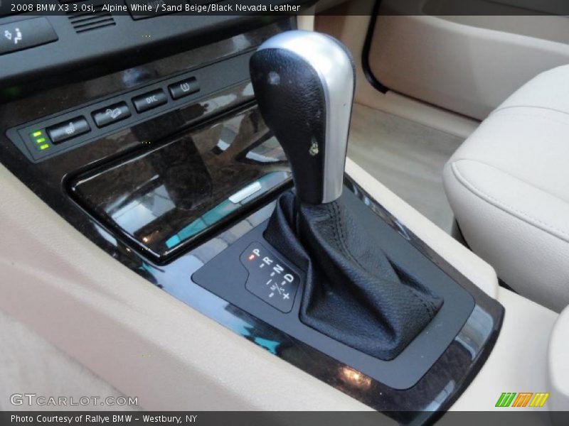 Alpine White / Sand Beige/Black Nevada Leather 2008 BMW X3 3.0si