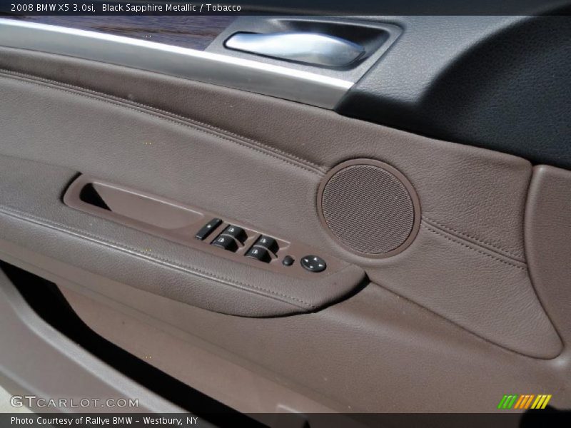 Black Sapphire Metallic / Tobacco 2008 BMW X5 3.0si