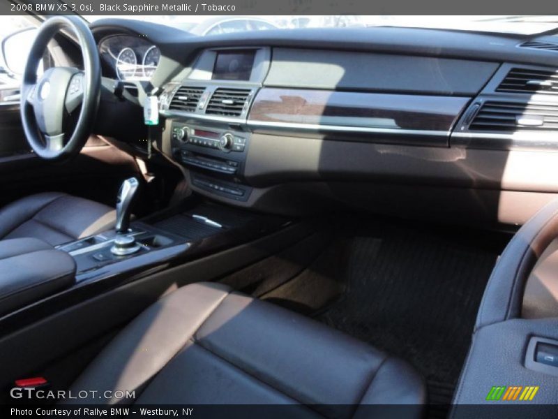 Black Sapphire Metallic / Tobacco 2008 BMW X5 3.0si