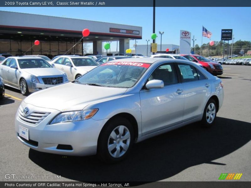 Classic Silver Metallic / Ash 2009 Toyota Camry LE V6