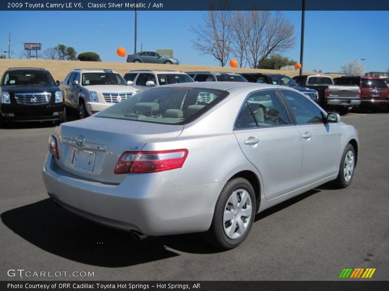 Classic Silver Metallic / Ash 2009 Toyota Camry LE V6