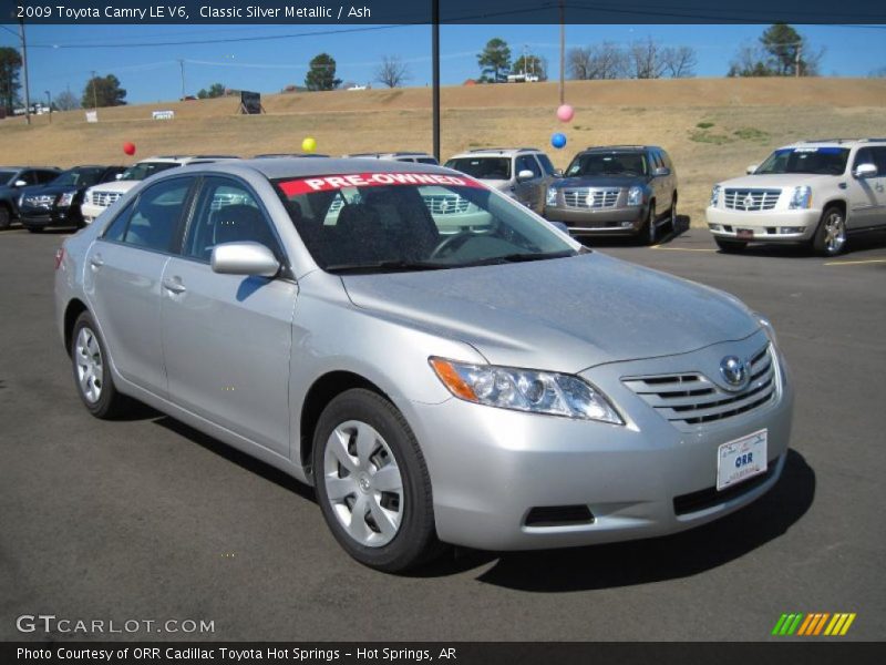 Classic Silver Metallic / Ash 2009 Toyota Camry LE V6