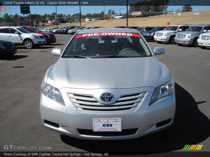 Classic Silver Metallic / Ash 2009 Toyota Camry LE V6