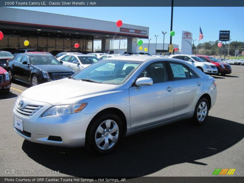 Classic Silver Metallic / Ash 2008 Toyota Camry LE