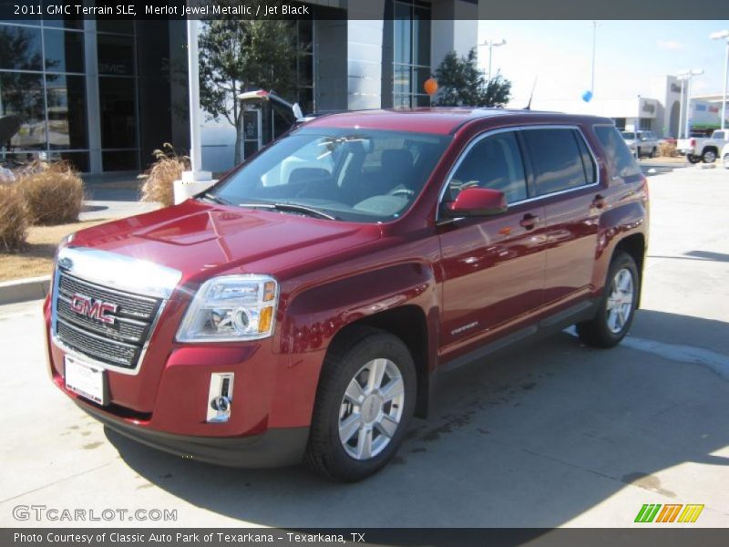Merlot Jewel Metallic / Jet Black 2011 GMC Terrain SLE