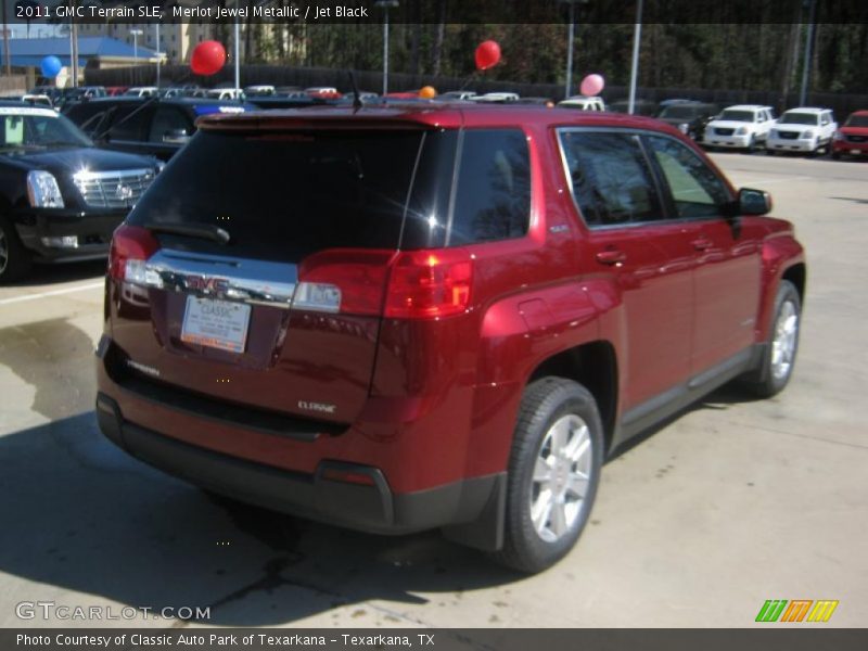Merlot Jewel Metallic / Jet Black 2011 GMC Terrain SLE