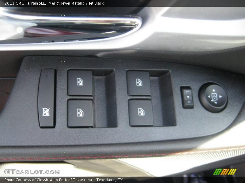 Merlot Jewel Metallic / Jet Black 2011 GMC Terrain SLE