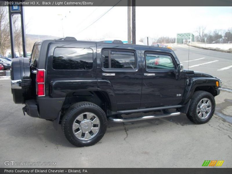 Black / Light Cashmere/Ebony 2009 Hummer H3 X