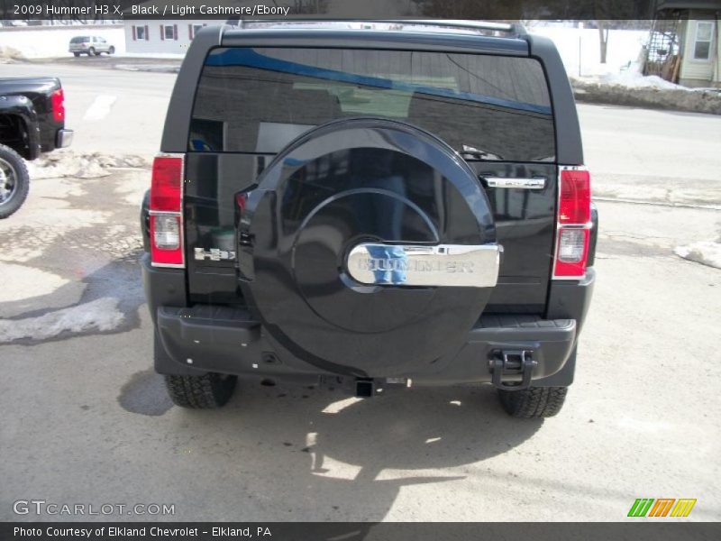 Black / Light Cashmere/Ebony 2009 Hummer H3 X