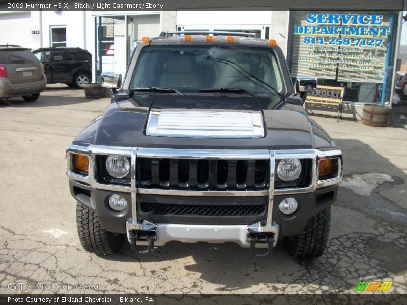 Black / Light Cashmere/Ebony 2009 Hummer H3 X