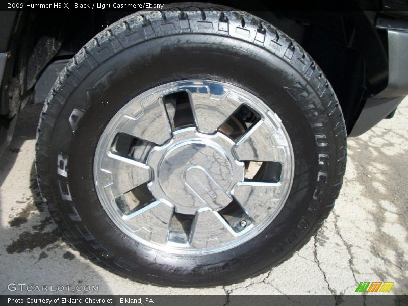Black / Light Cashmere/Ebony 2009 Hummer H3 X