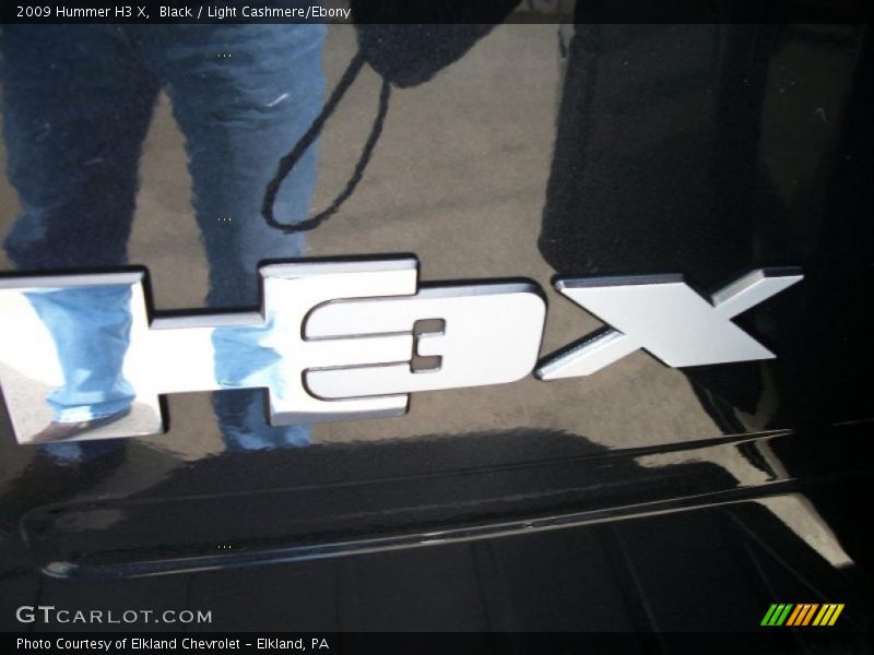 Black / Light Cashmere/Ebony 2009 Hummer H3 X
