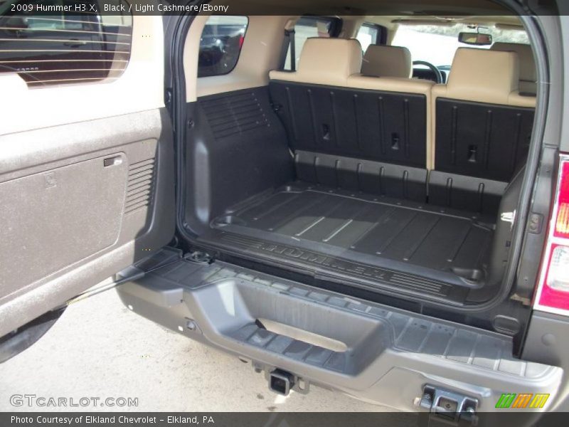 Black / Light Cashmere/Ebony 2009 Hummer H3 X