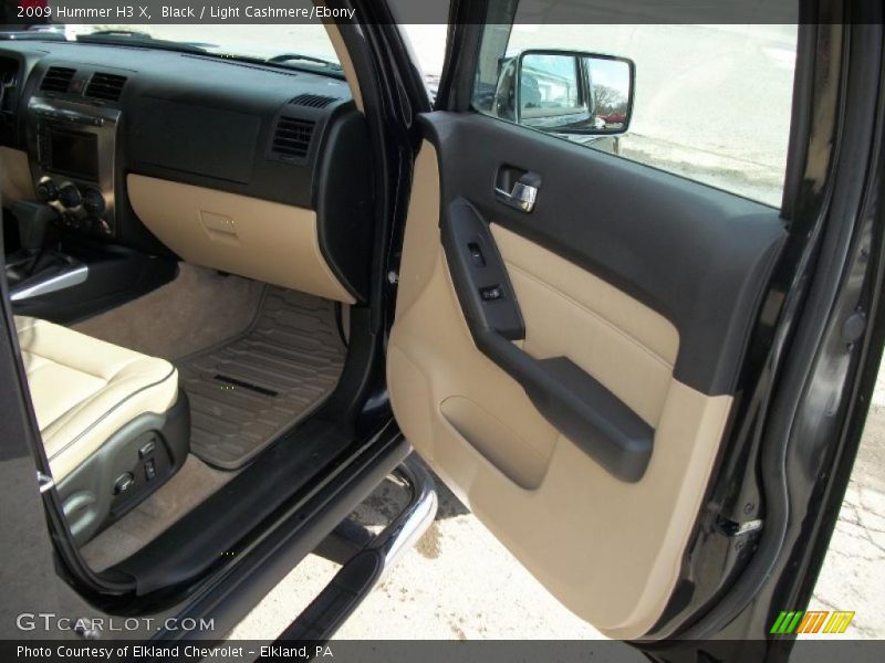 Black / Light Cashmere/Ebony 2009 Hummer H3 X