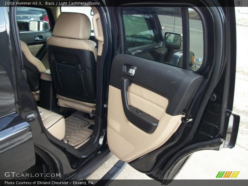 Black / Light Cashmere/Ebony 2009 Hummer H3 X