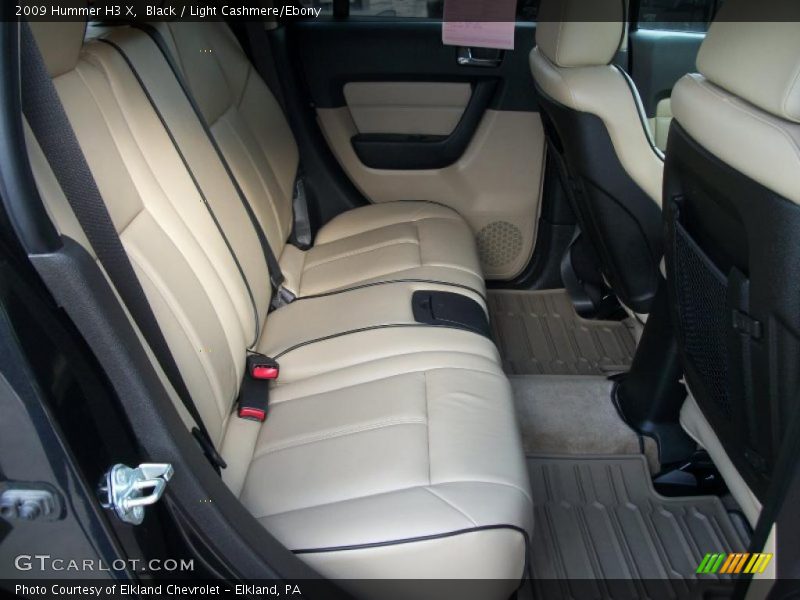Black / Light Cashmere/Ebony 2009 Hummer H3 X