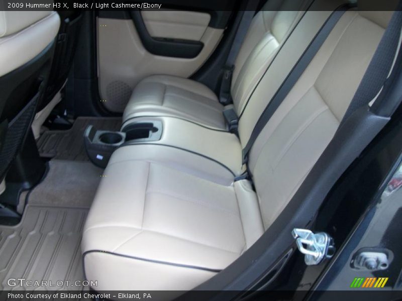 Black / Light Cashmere/Ebony 2009 Hummer H3 X