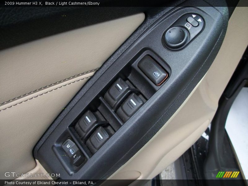 Black / Light Cashmere/Ebony 2009 Hummer H3 X