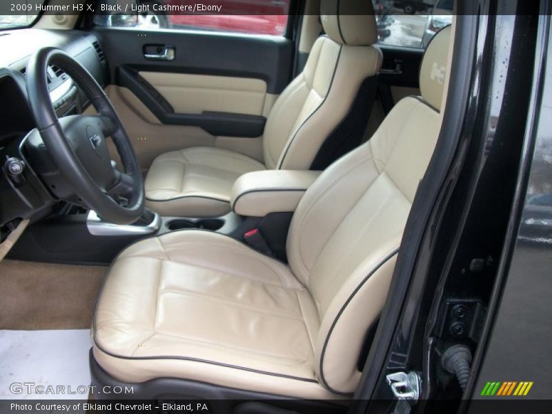 Black / Light Cashmere/Ebony 2009 Hummer H3 X