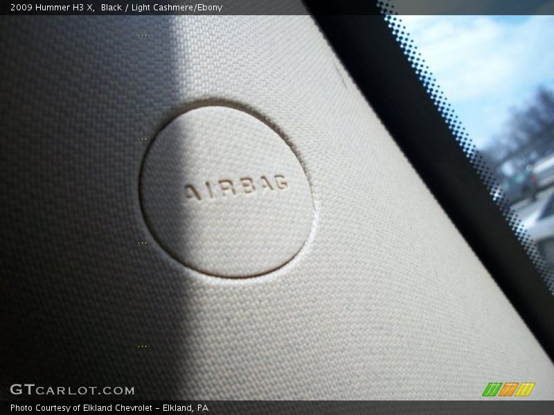 Black / Light Cashmere/Ebony 2009 Hummer H3 X