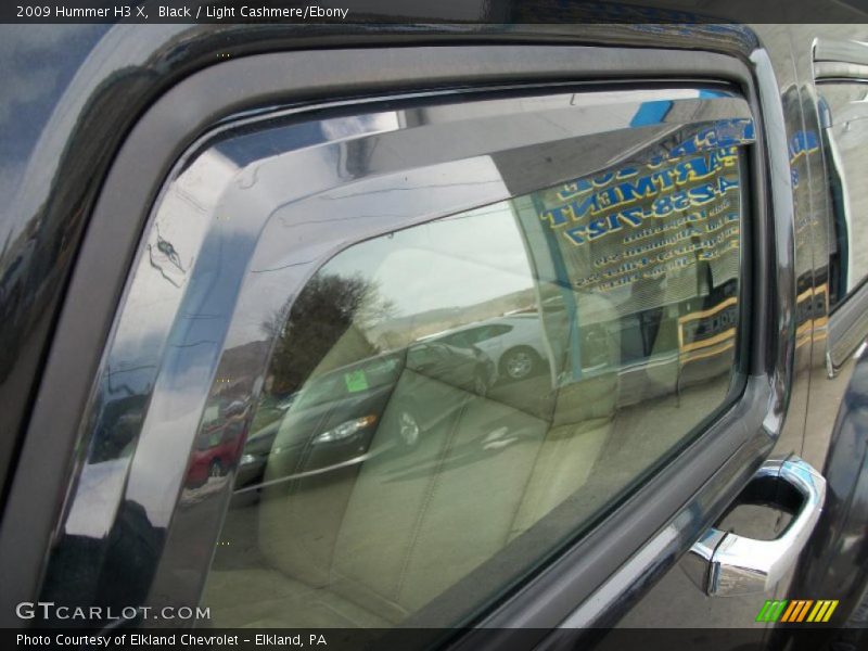Black / Light Cashmere/Ebony 2009 Hummer H3 X