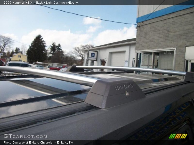 Black / Light Cashmere/Ebony 2009 Hummer H3 X
