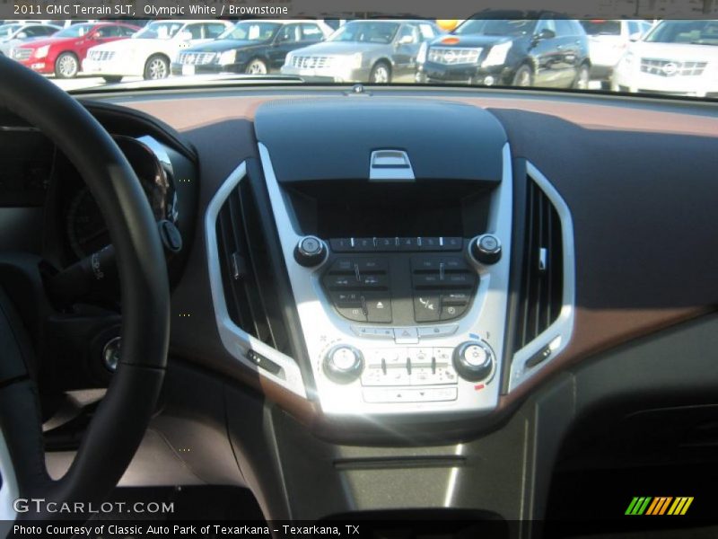 Olympic White / Brownstone 2011 GMC Terrain SLT