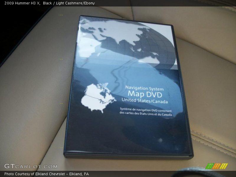 Black / Light Cashmere/Ebony 2009 Hummer H3 X