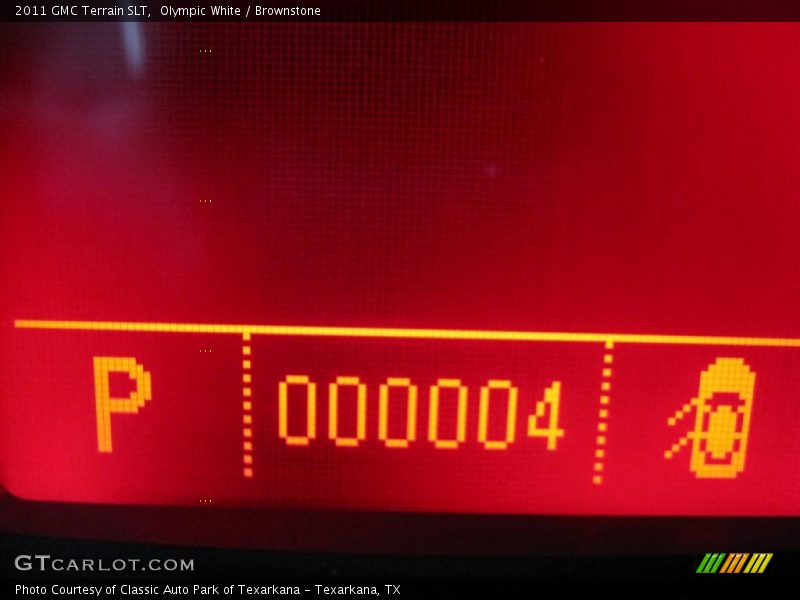 Olympic White / Brownstone 2011 GMC Terrain SLT