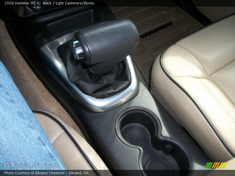 Black / Light Cashmere/Ebony 2009 Hummer H3 X