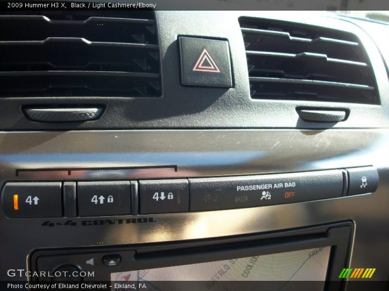 Black / Light Cashmere/Ebony 2009 Hummer H3 X