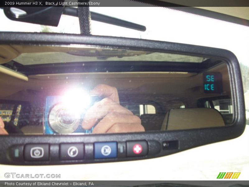 Black / Light Cashmere/Ebony 2009 Hummer H3 X