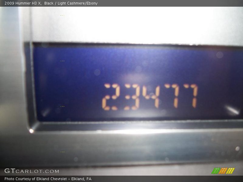 Black / Light Cashmere/Ebony 2009 Hummer H3 X