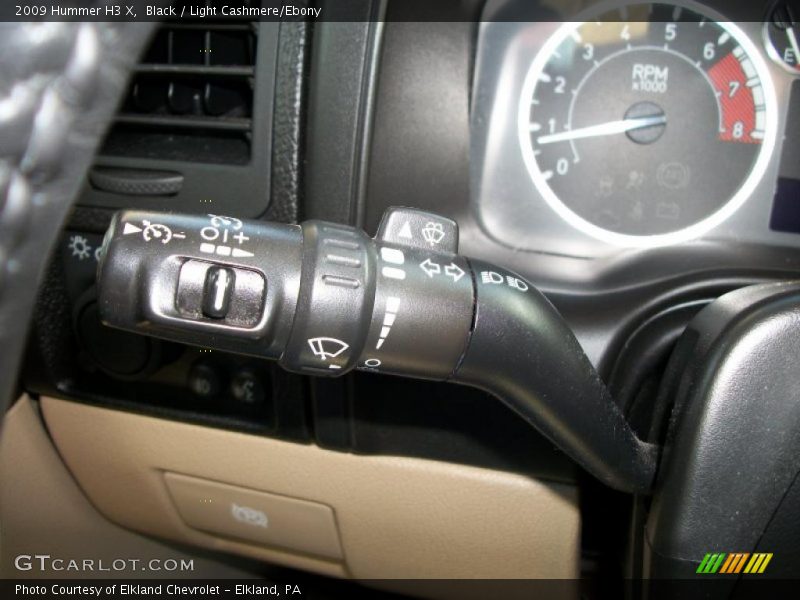 Black / Light Cashmere/Ebony 2009 Hummer H3 X