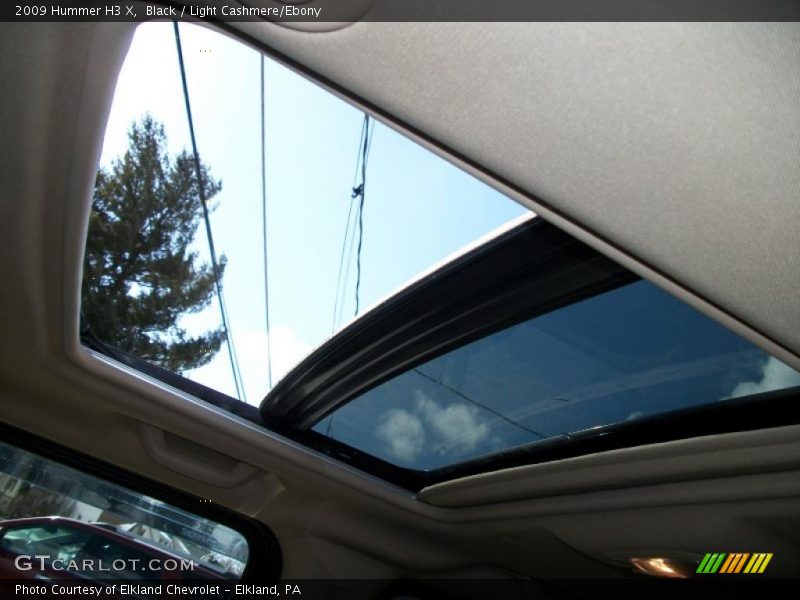 Black / Light Cashmere/Ebony 2009 Hummer H3 X