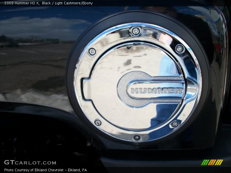 Black / Light Cashmere/Ebony 2009 Hummer H3 X