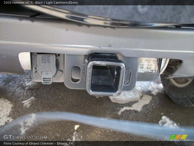 Black / Light Cashmere/Ebony 2009 Hummer H3 X