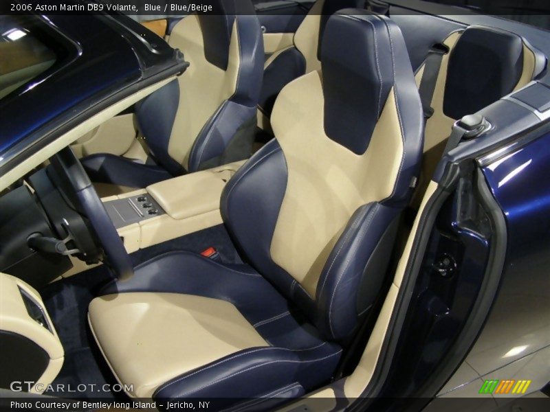 Blue / Blue/Beige 2006 Aston Martin DB9 Volante