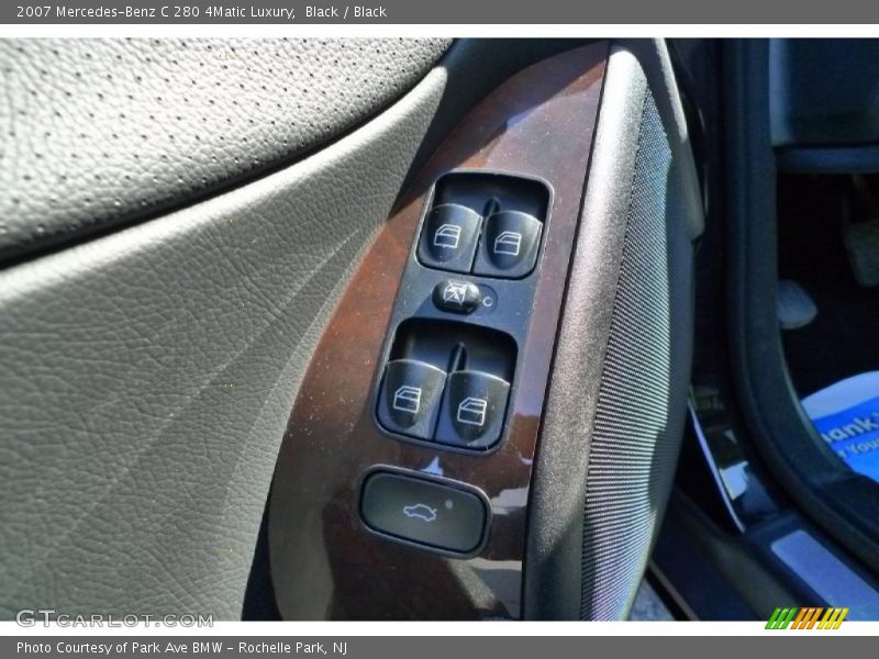 Black / Black 2007 Mercedes-Benz C 280 4Matic Luxury