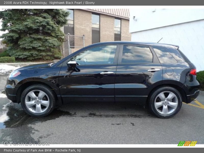 Nighthawk Black Pearl / Ebony 2008 Acura RDX Technology