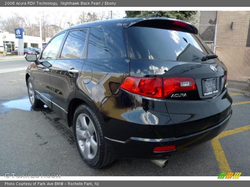 Nighthawk Black Pearl / Ebony 2008 Acura RDX Technology