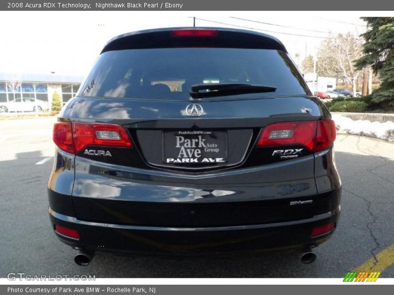 Nighthawk Black Pearl / Ebony 2008 Acura RDX Technology