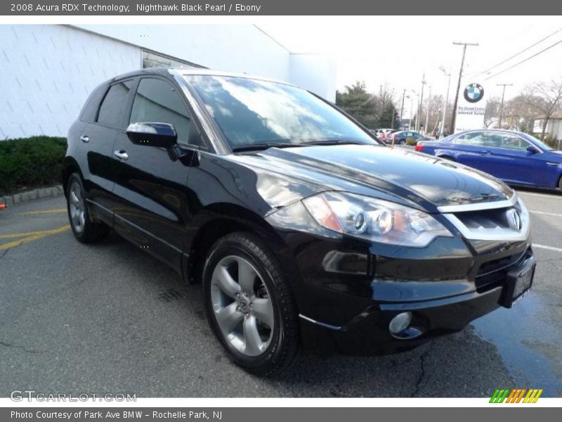 Nighthawk Black Pearl / Ebony 2008 Acura RDX Technology